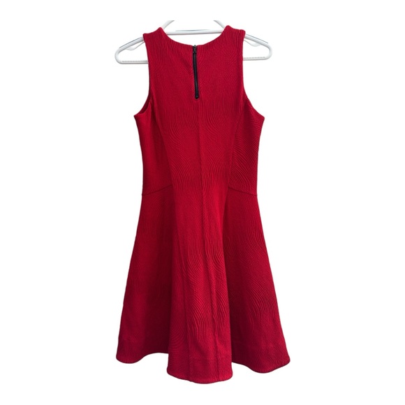 Rag & Bone Women's Geneva Textured Sleeveless Holiday Dress Red Size Small - Picture 6 of 12